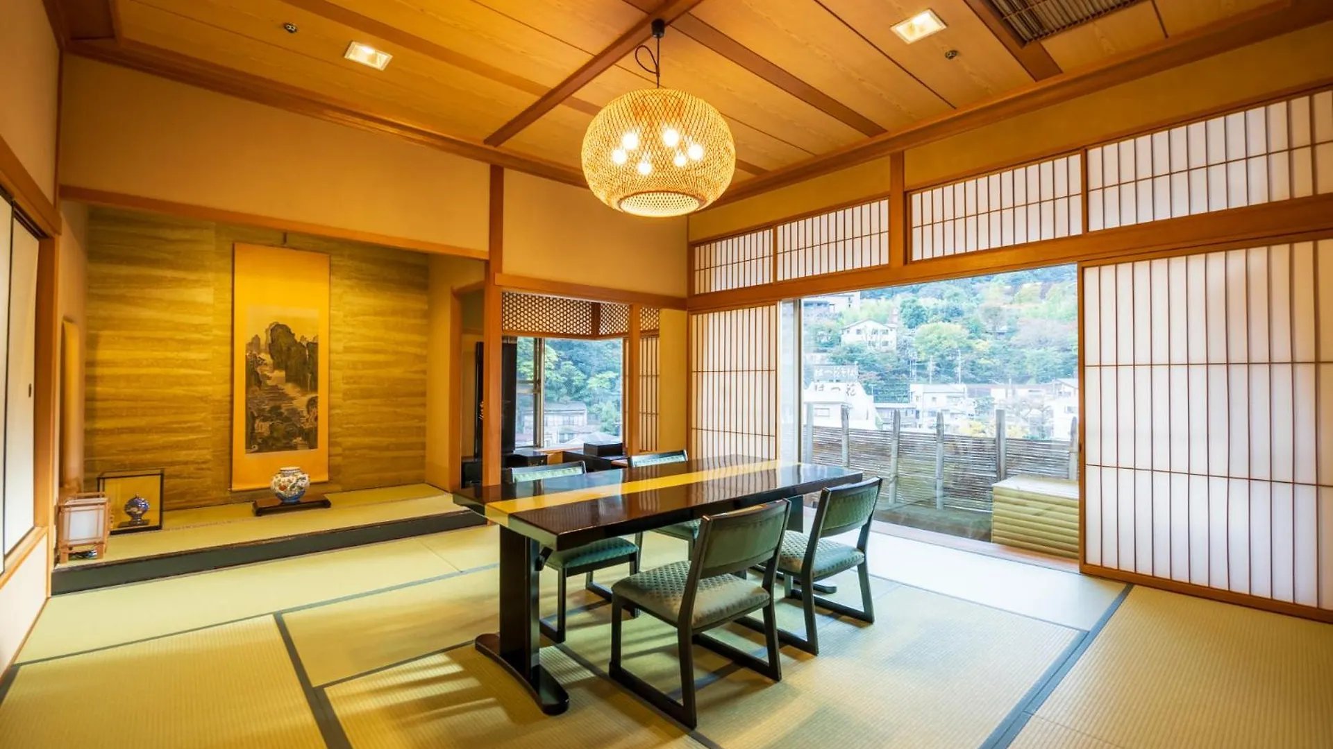 传统日式旅馆 箱根河鹿庄酒店