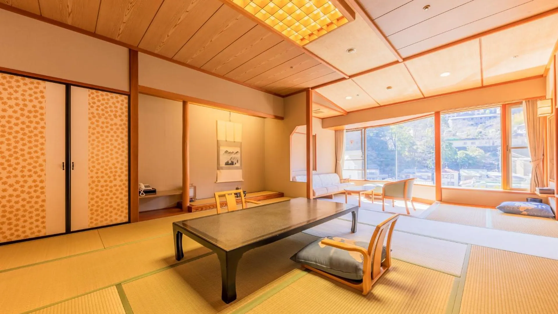 箱根河鹿庄酒店 传统日式旅馆 箱根